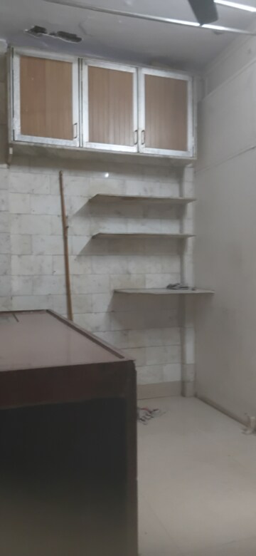 Bathroom in 1 RK Penthouse at Shuklendu CHS, Vikhroli East – for Rent