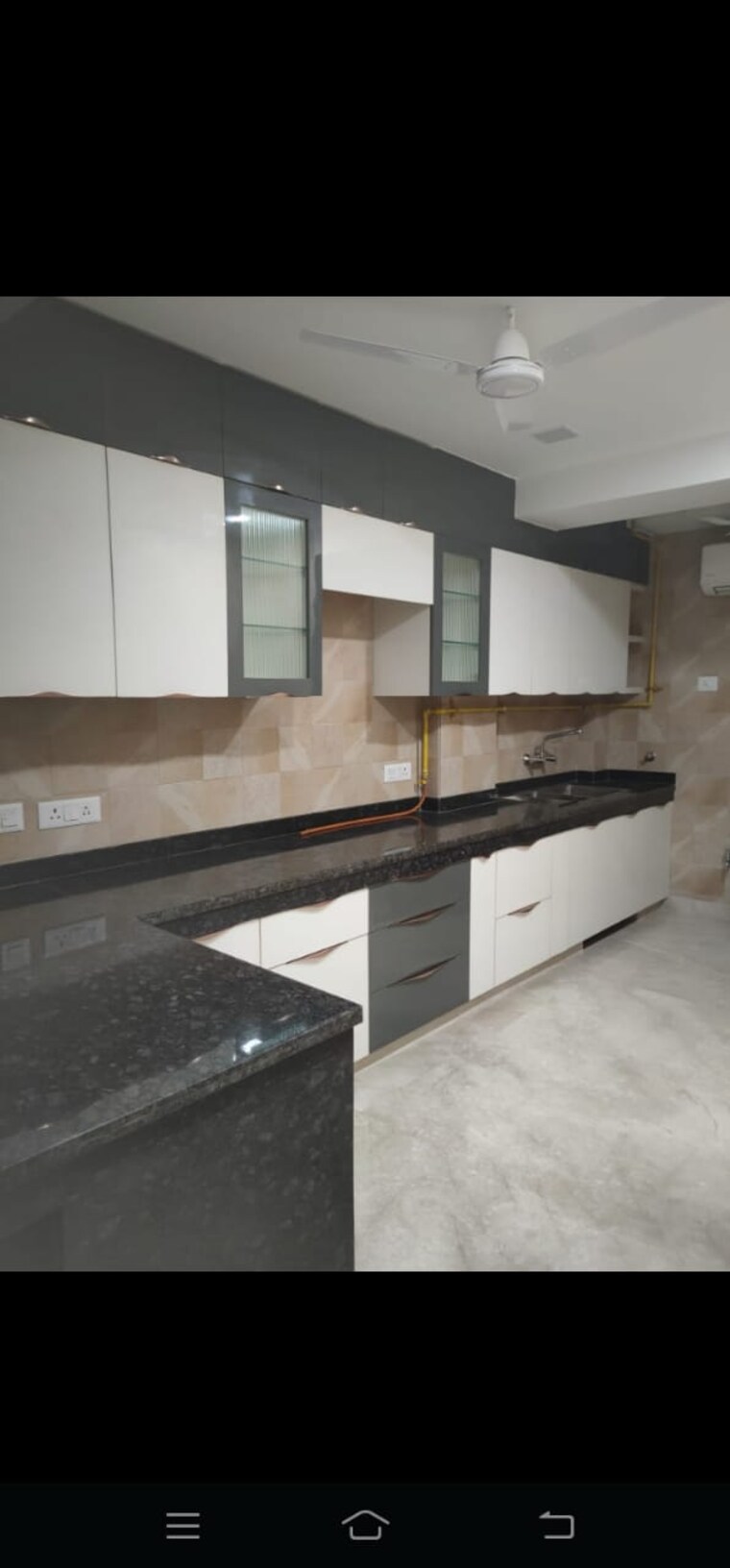 Kitchen, chittaranjan park 3 Bedroom 160 Sq.Yd. Builder Floor In Chittaranjan Park Delhi 9704036