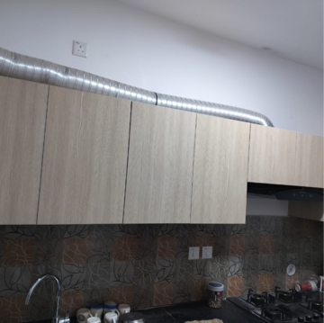 Kitchen in 2 BHK Apartment at Hero Homes Gurgaon, Sector 104 – for Rent