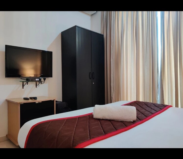 Bedroom, vijay-orion-iii 3 Bedroom 1500 Sq.Ft. Apartment In Kavesar Thane 9704053