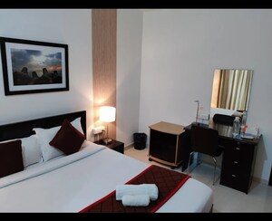 Master Bedroom in 3 BHK Apartment at Vijay Orion III, Kavesar – for Sale