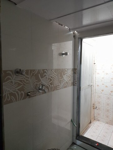 Bathroom in 1 BHK Apartment at Karyarath CHS, Vikhroli East – for Rent