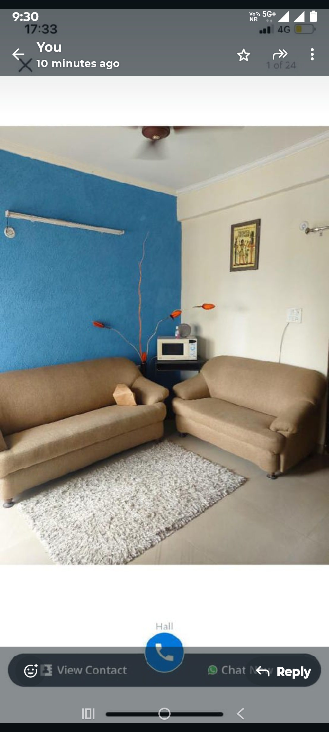 1 BHK + Pooja Room Apartment For Rent in Express Zenith