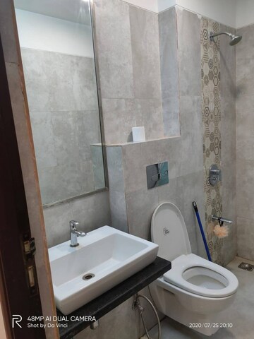 Bathroom in 2 BHK Apartment at Omkar Ananta, Goregaon East – for Rent