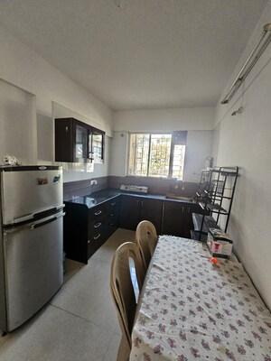 Kitchen in 2 BHK Apartment at Sukhwani Palm Breeze, Pimple Saudagar – for Rent