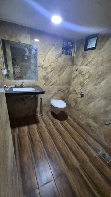 Attached Bathroom in 3 BHK Apartment at Memnagar – for Rent