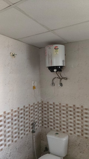 Bathroom in 3 BHK Apartment at Amrapali Terrace Homes, Tech Zone 4 Greater Noida – for Rent