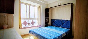 Bedroom in 2 BHK Apartment at Bhartiya City Nikoo Homes II, Thanisandra Main Road – for Rent