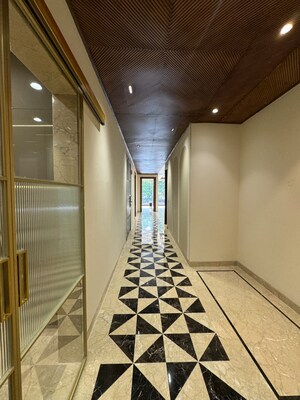 Building Lobby in 3.5 BHK Apartment at Ambience Island, Sector 24 – for Sale