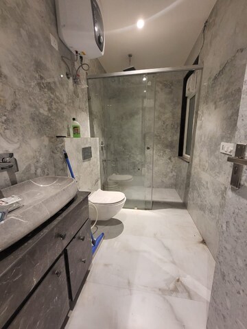 Bathroom in 3 BHK Apartment at Ambience Island, Sector 24 – for Rent