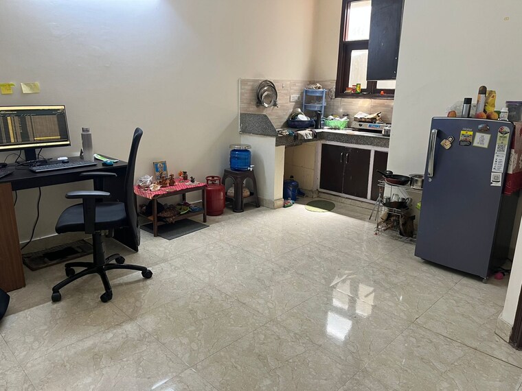 Living Room, saket 1 Bedroom 350 Sq.Ft. Builder Floor In Saket Delhi 9704268