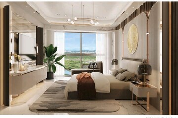 Living Room in 3 BHK Apartment at Lodha Altero, Wakad – for Sale