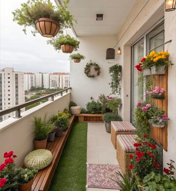 Balcony in 3 BHK Villa at Hoskote – for Sale