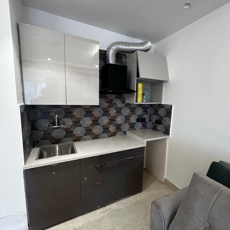 Kitchen, sector 52 1 Bedroom 900 Sq.Ft. Builder Floor In Sector 52 Gurgaon 9704309