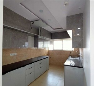 Kitchen in 3 BHK Apartment at Prestige High Fields, Gachibowli – for Sale