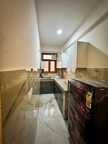 Kitchen in 1 BHK Builder Floor at Saket – for Rent