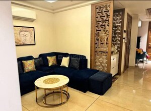 Living Room in 1 BHK Apartment at Saket – for Rent