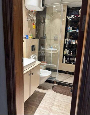 Bathroom in 1 BHK Apartment at Saket – for Rent