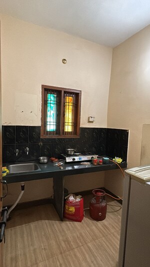 Kitchen in 1 BHK Builder Floor at Gayatri Nagar – for Rent