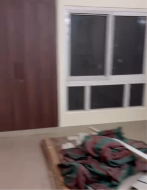 Bedroom in 4 BHK Apartment at UPAVP Ganga Yamuna And Hindon Enclave, Siddharth Vihar – for Rent