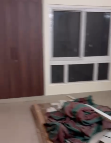 Bedroom in 4 BHK Apartment at UPAVP Ganga Yamuna And Hindon Enclave, Siddharth Vihar – for Rent