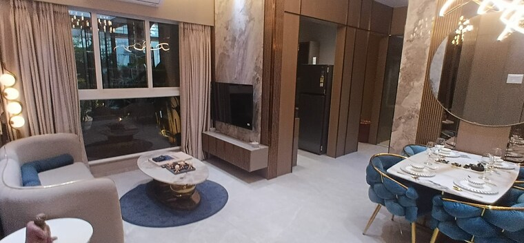 Living Room, charkop sector 8 2 Bedroom 619 Sq.Ft. Apartment In Charkop   Sector 8 Mumbai 9704423