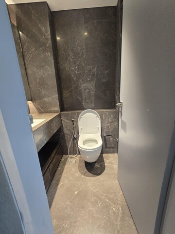 Bathroom in 3 BHK Apartment at Lodha Trump Tower, Worli – for Rent