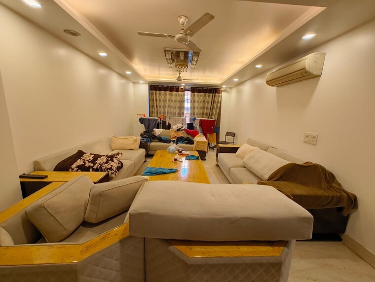 Living Room, kalkaji 4 Bedroom 300 Sq.Yd. Builder Floor In Kalkaji Delhi 9704454