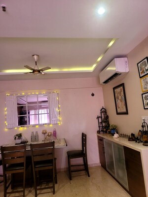 Living Room in 3 BHK Apartment at Adani Western Heights Sky Apartments, Andheri West – for Rent