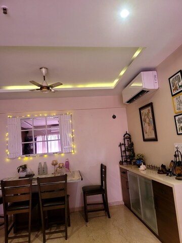 Living Room in 3 BHK Apartment at Adani Western Heights Sky Apartments, Andheri West – for Rent