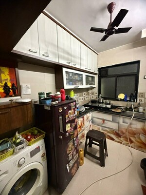 Kitchen in 1.5 BHK Apartment at Dombivli East – for Rent