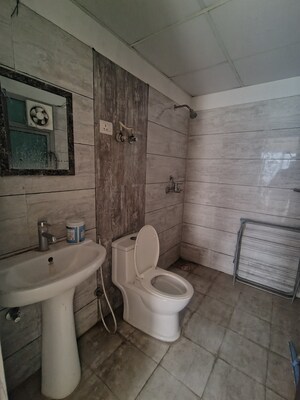 Bathroom in 2 BHK Apartment at Gulshan Bellina, Sector 16 Greater Noida – for Rent