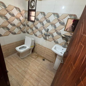 Bathroom in 1 BHK Apartment at Kharar Mohali Road – for Rent