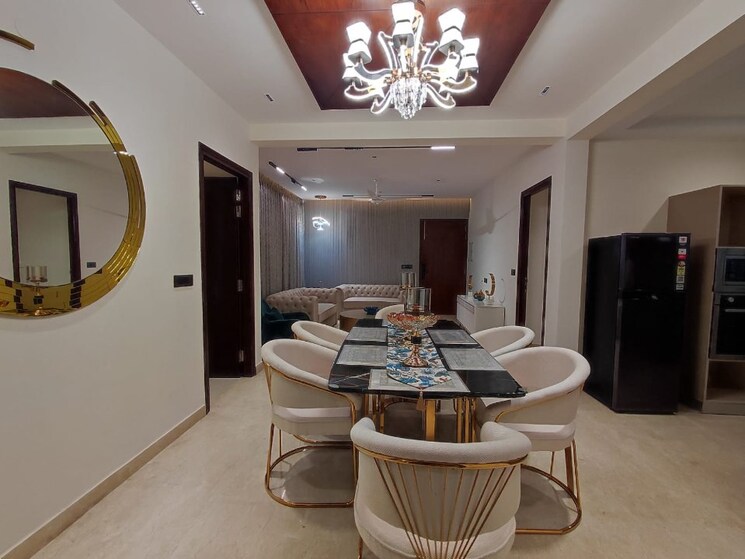 Dining area, barnala-green-lotus-avenue 3 Bedroom 2100 Sq.Ft. Apartment In Ambala Highway Zirakpur 9664225