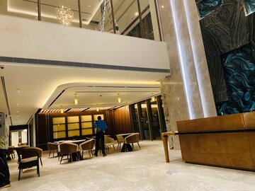 Staircase in 3 BHK Apartment at Eldeco Live By The Greens, Sector 150 – for Rent