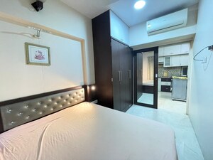 Bedroom in 2 BHK Apartment at Sumit Artista, Santacruz East – for Rent
