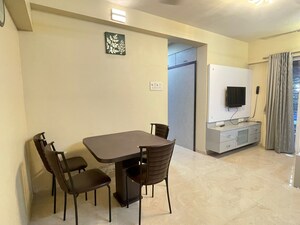 Living Room in 2 BHK Apartment at Sumit Artista, Santacruz East – for Rent