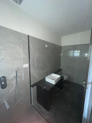 Bathroom in 3 BHK Apartment at Swojas Suman, Law College Road – for Sale