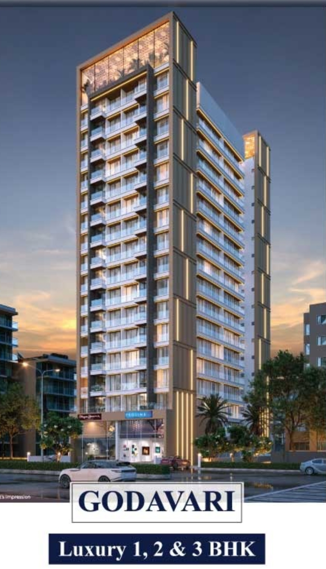 2 BHK Apartment For Sale in Godavari Villa