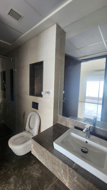Bathroom in 3 BHK Apartment at Lokhandwala Minerva Mahalaxmi, Mahalaxmi – for Rent
