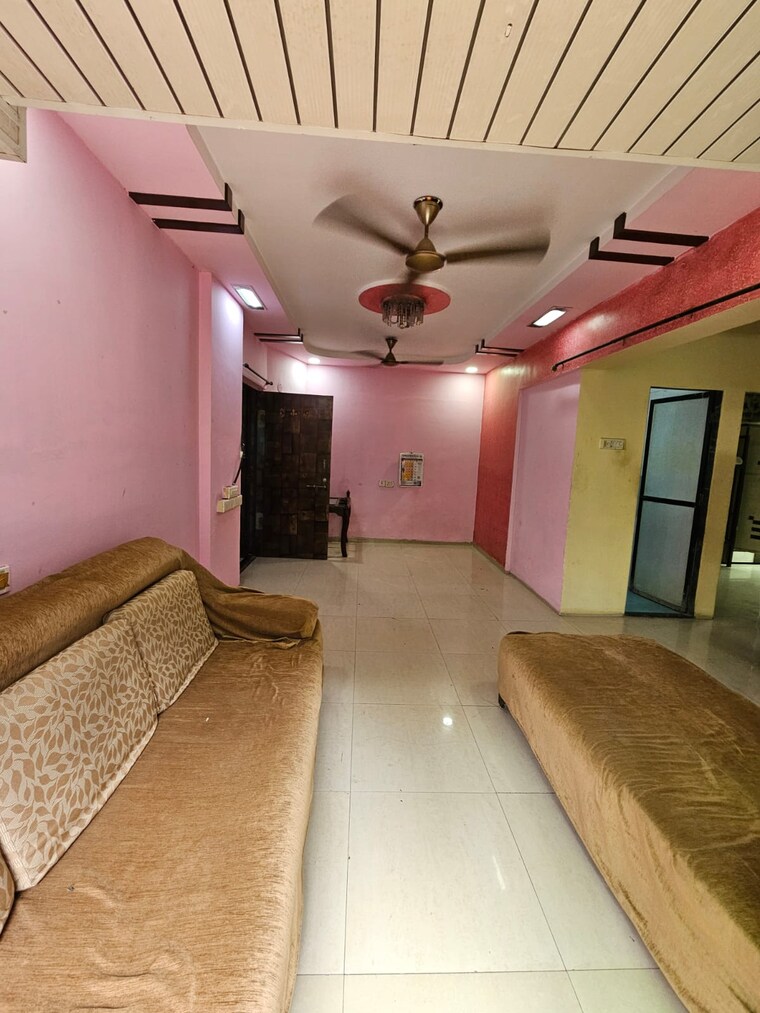 Living Room, shree-sai 2 Bedroom 1100 Sq.Ft. Apartment In Kharghar Navi Mumbai 9704752