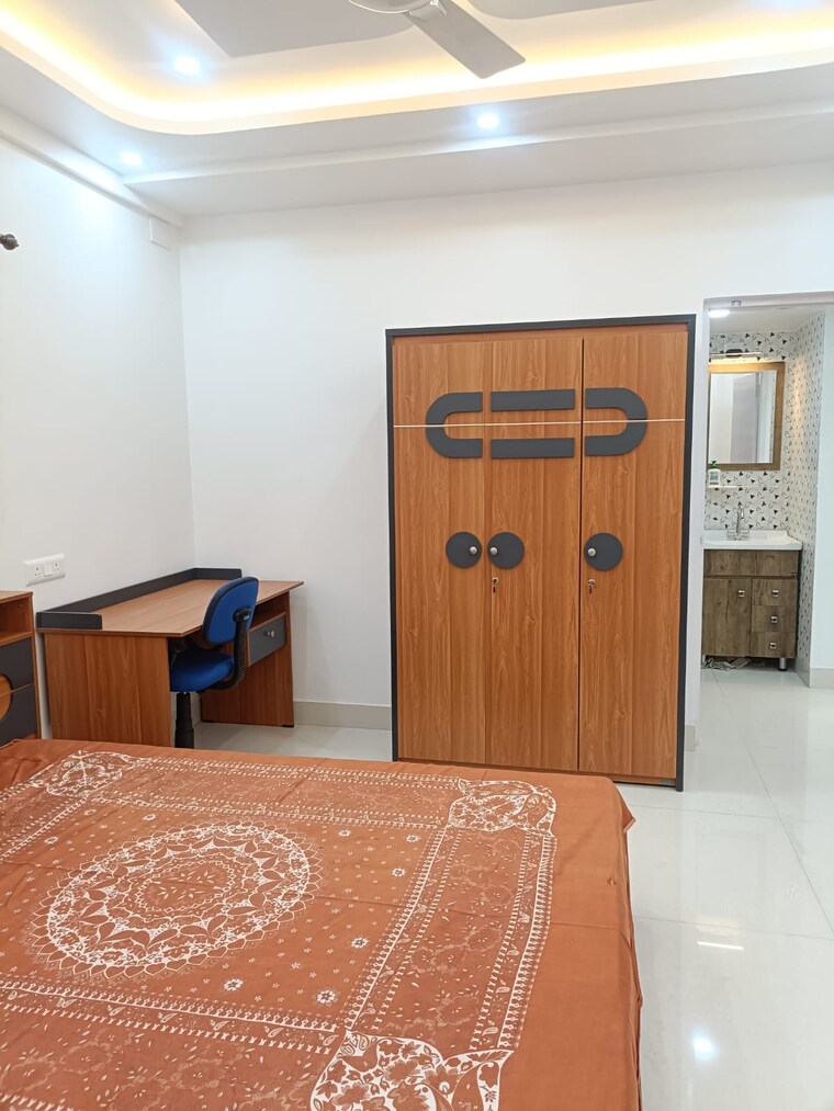 Bedroom, kristi-villa 1 Bedroom 650 Sq.Ft. Apartment In Chinar Park Kolkata 9704770