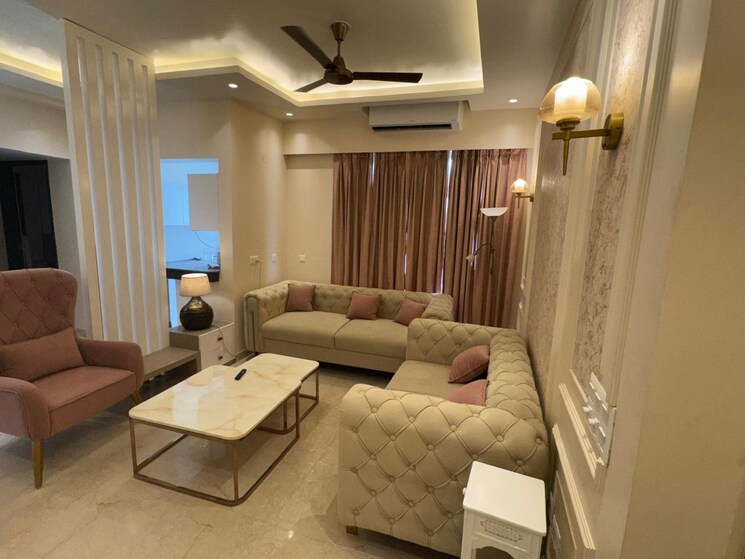 Living Room, microtek-greenburg 2 Bedroom 1480 Sq.Ft. Apartment In Sector 86 Gurgaon 9704801