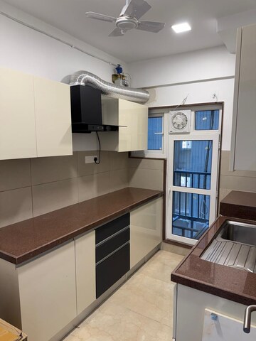 Kitchen in 2 BHK Apartment at Shapoorji Pallonji BKC 28, Bandra East – for Rent