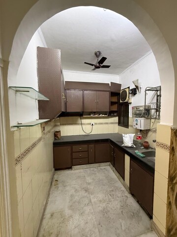 Kitchen in 2 BHK Builder Floor at Kalkaji – for Rent
