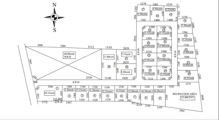 Map Location, kaiparambu jn  2179 Sq.Ft. Plot In Kaiparambu jn Thrissur 9704855