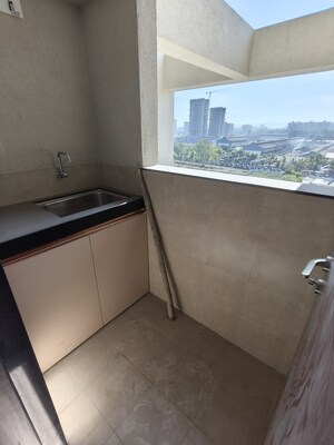 Balcony in 2 BHK Apartment at Abhilasha Hermes Paras 3, Kalyani Nagar – for Rent