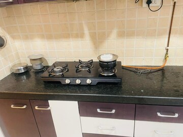 Kitchen in 1 BHK Apartment at Green Acres Apartment, Waghbil – for Rent