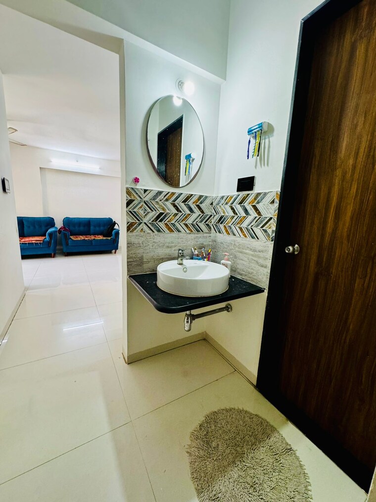 Bathroom, dhanori 3 Bedroom 1400 Sq.Ft. Apartment In Dhanori Pune 9704917
