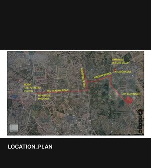 Master Bedroom in 3.5 BHK Apartment at ATS Destinaire, Sector 1 Greater Noida – for Sale